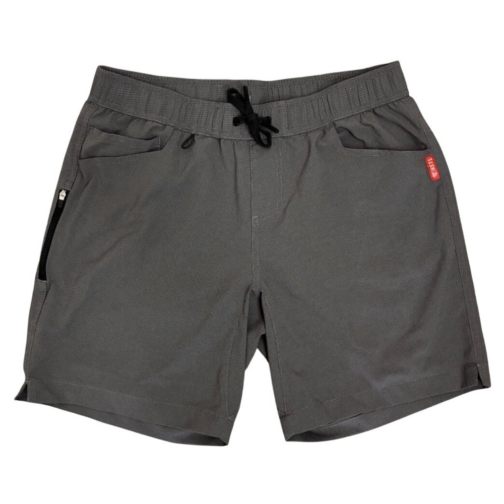 KETL Mountain Apparel Vent Lightweight Active Shorts 7" Grey M 32 Hiking Travel